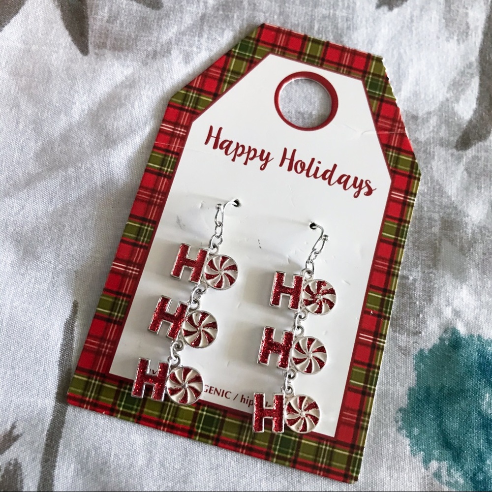 Holiday earrings